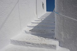 Three steps to heaven Santorini